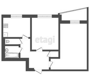 2-к квартира, вторичка, 44м2, 11/12 этаж