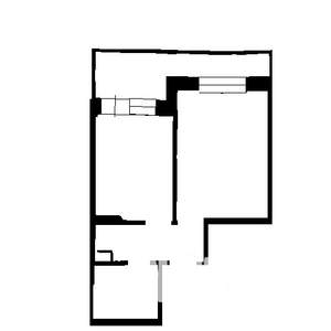1-к квартира, вторичка, 41м2, 14/18 этаж