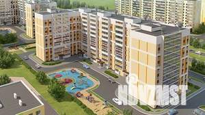 2-к квартира, строящийся дом, 63м2, 18/18 этаж