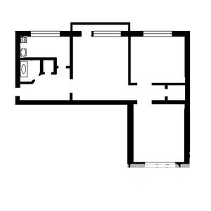 3-к квартира, вторичка, 67м2, 2/9 этаж