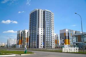 2-к квартира, строящийся дом, 57м2, 9/11 этаж