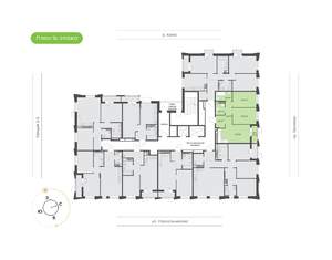 2-к квартира, вторичка, 59м2, 16/16 этаж