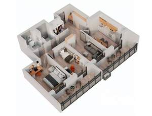 3-к квартира, строящийся дом, 81м2, 5/18 этаж