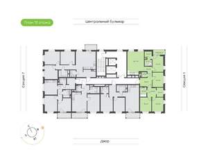 4-к квартира, вторичка, 107м2, 13/14 этаж