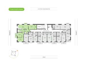 3-к квартира, вторичка, 85м2, 6/9 этаж