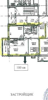 3-к квартира, вторичка, 57м2, 11/16 этаж