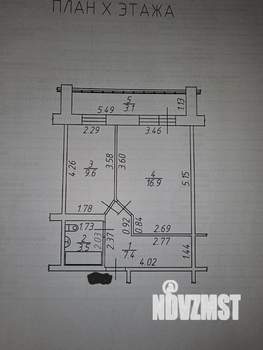 1-к квартира, вторичка, 37м2, 10/10 этаж