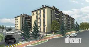 2-к квартира, строящийся дом, 64м2, 1/5 этаж