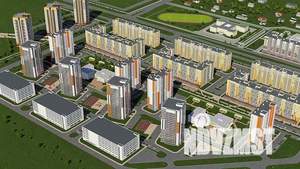 1-к квартира, строящийся дом, 27м2, 17/18 этаж