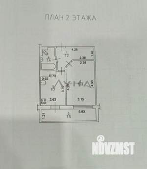 1-к квартира, вторичка, 39м2, 2/10 этаж