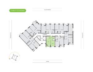 1-к квартира, вторичка, 41м2, 6/10 этаж