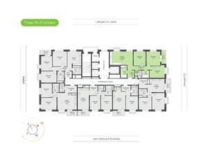3-к квартира, вторичка, 85м2, 17/24 этаж