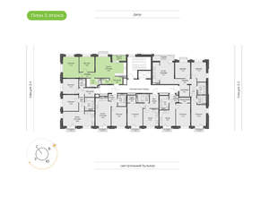 2-к квартира, вторичка, 63м2, 4/24 этаж