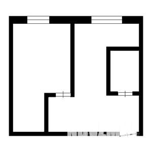 1-к квартира, вторичка, 28м2, 1/5 этаж