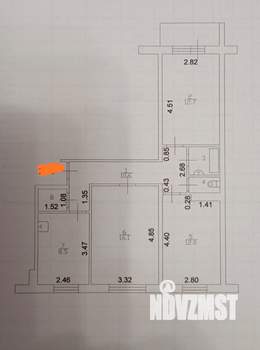 3-к квартира, вторичка, 64м2, 4/9 этаж