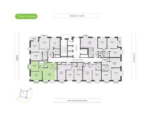 2-к квартира, вторичка, 63м2, 4/24 этаж