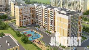 1-к квартира, строящийся дом, 27м2, 14/18 этаж