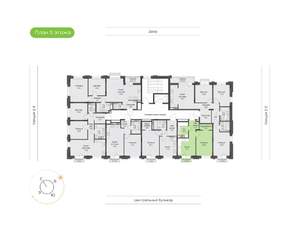 3-к квартира, вторичка, 81м2, 3/9 этаж