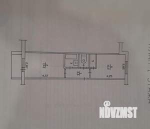 1-к квартира, вторичка, 34м2, 1/9 этаж