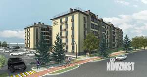 2-к квартира, строящийся дом, 52м2, 3/5 этаж