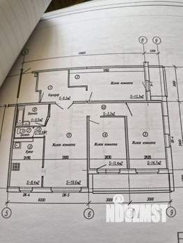 4-к квартира, вторичка, 89м2, 2/10 этаж