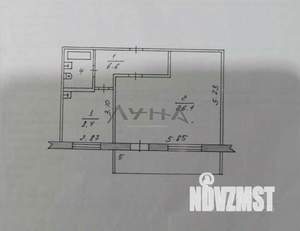 2-к квартира, вторичка, 48м2, 3/5 этаж