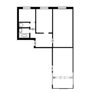 3-к квартира, вторичка, 61м2, 8/9 этаж