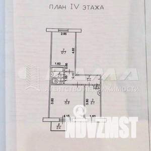 2-к квартира, вторичка, 43м2, 4/5 этаж
