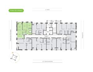 3-к квартира, вторичка, 84м2, 20/24 этаж