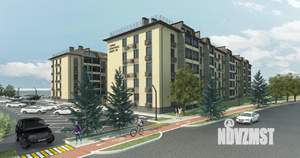 1-к квартира, строящийся дом, 41м2, 3/5 этаж