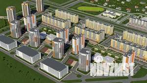 3-к квартира, строящийся дом, 79м2, 2/18 этаж