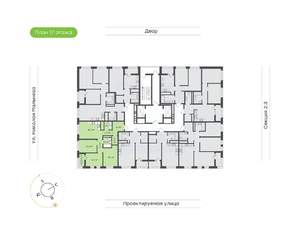 3-к квартира, вторичка, 75м2, 17/20 этаж