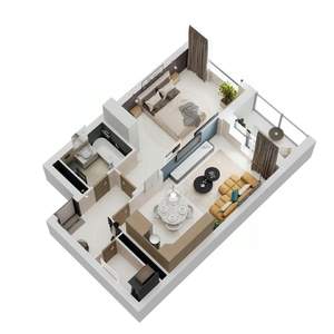 2-к квартира, строящийся дом, 54м2, 11/22 этаж