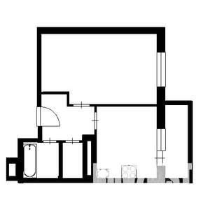 2-к квартира, вторичка, 53м2, 2/9 этаж