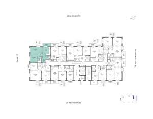 2-к квартира, вторичка, 56м2, 3/14 этаж