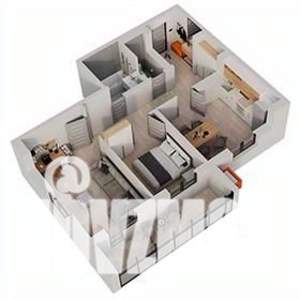 2-к квартира, вторичка, 63м2, 14/18 этаж