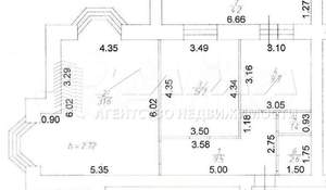2-к квартира, вторичка, 74м2, 8/14 этаж