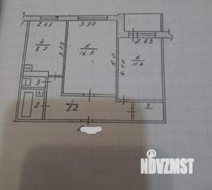 2-к квартира, вторичка, 51м2, 7/10 этаж
