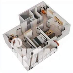 2-к квартира, вторичка, 63м2, 8/18 этаж