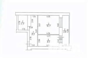 1-к квартира, вторичка, 36м2, 2/11 этаж