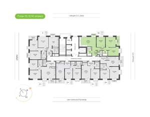 3-к квартира, вторичка, 85м2, 12/24 этаж
