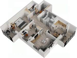 3-к квартира, строящийся дом, 79м2, 18/18 этаж