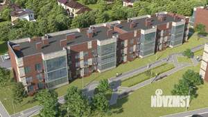 2-к квартира, строящийся дом, 53м2, 2/3 этаж
