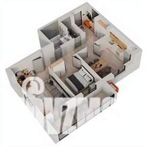 2-к квартира, вторичка, 63м2, 13/18 этаж