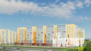 3-к квартира, строящийся дом, 79м2, 16/18 этаж