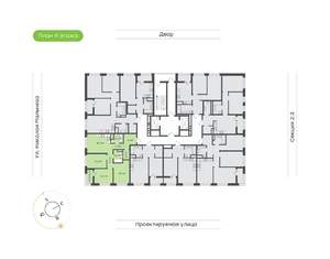 3-к квартира, вторичка, 75м2, 4/20 этаж
