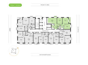 3-к квартира, вторичка, 85м2, 7/24 этаж