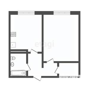 1-к квартира, вторичка, 30м2, 4/9 этаж