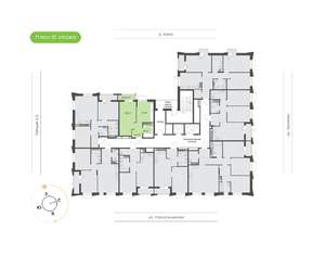 1-к квартира, вторичка, 38м2, 15/16 этаж