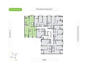 4-к квартира, вторичка, 102м2, 8/9 этаж